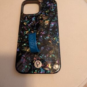 Loopy Case Iridescent and Blue Phone Case iPhone 13 pRO